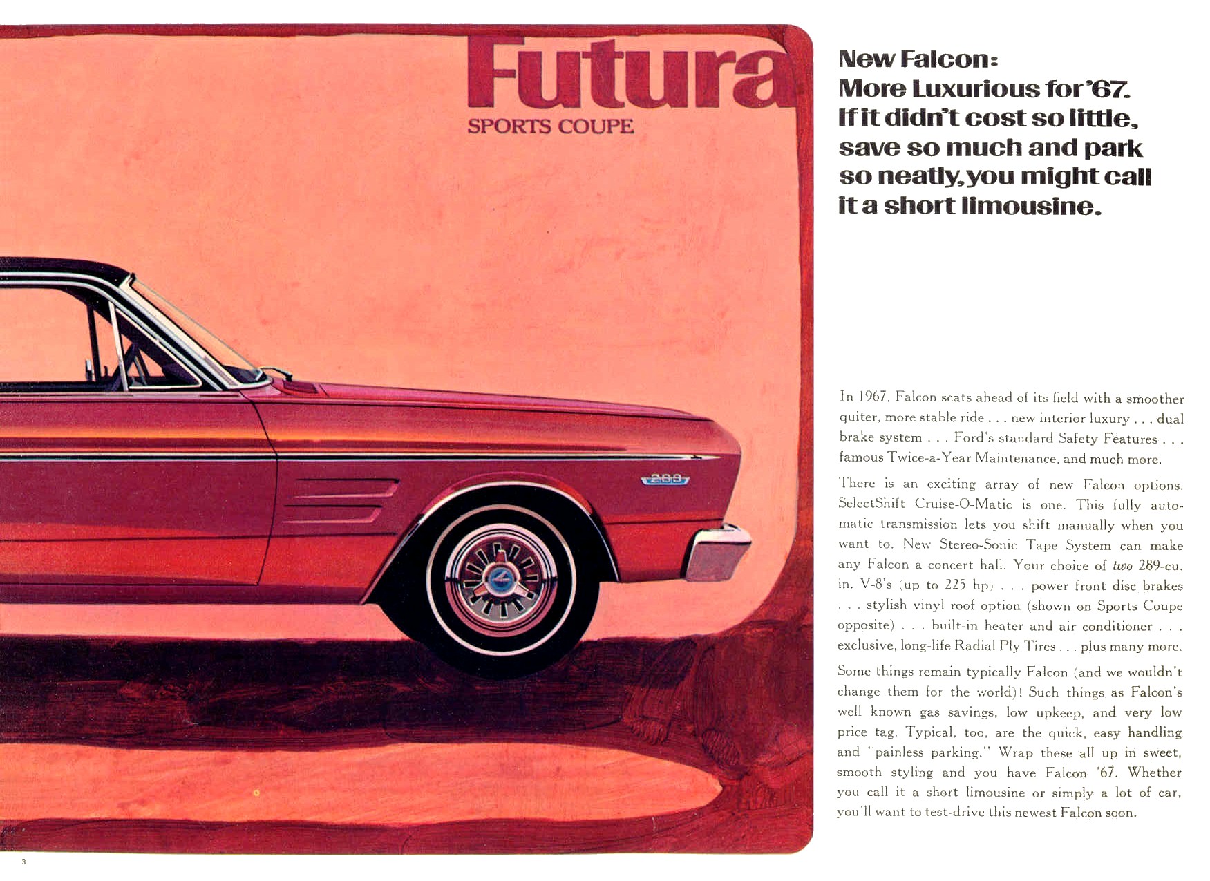 1967 Ford Falcon Canadian Brochure Page 2